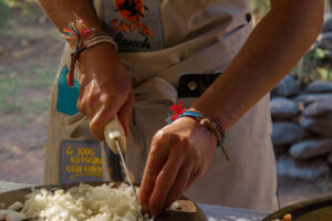 Preparation for the empanadas