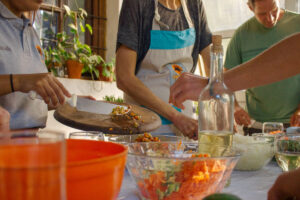 Preparation of the empanada