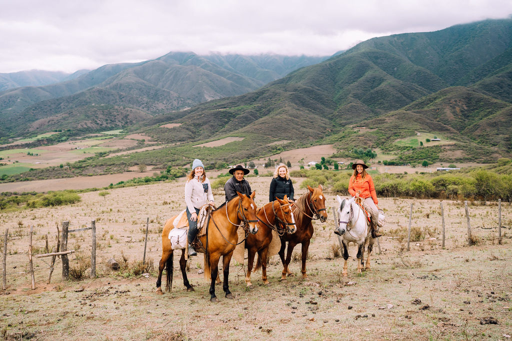 Riding in Los Sauces